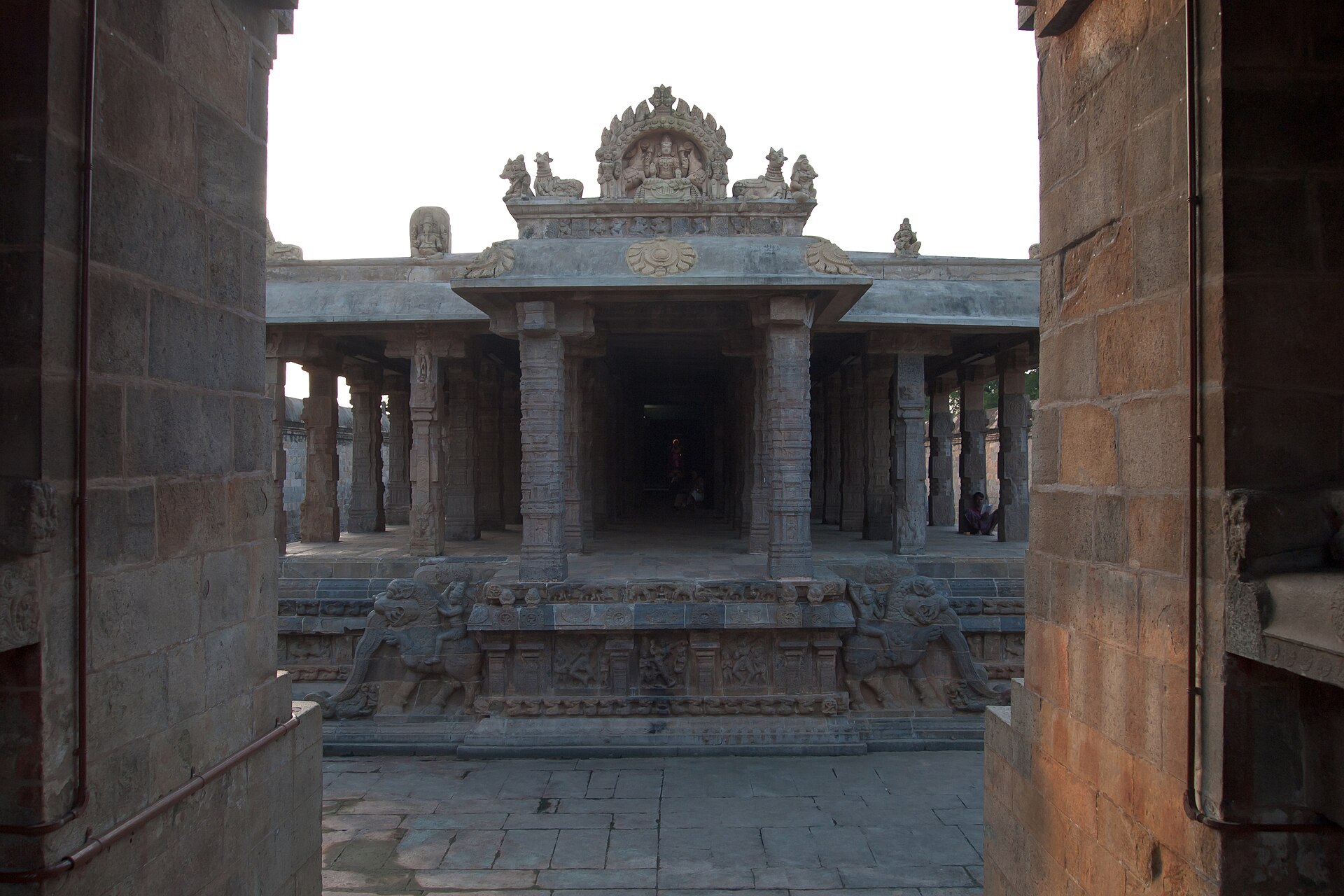 Airavatesvara Temple entrance at Darasuram